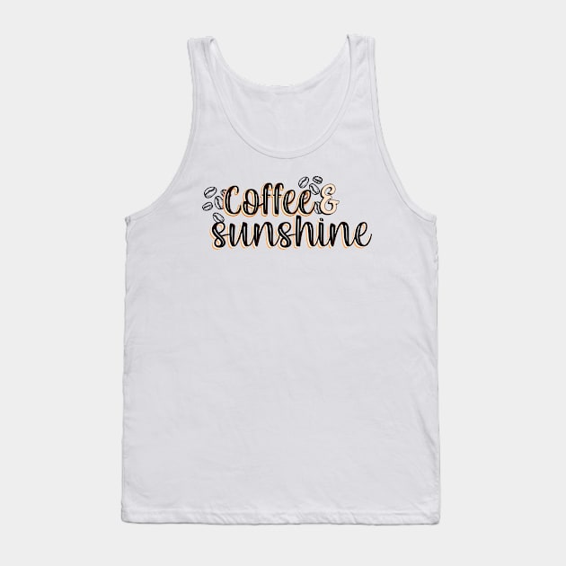 Coffee and sunshine Tank Top by SamridhiVerma18